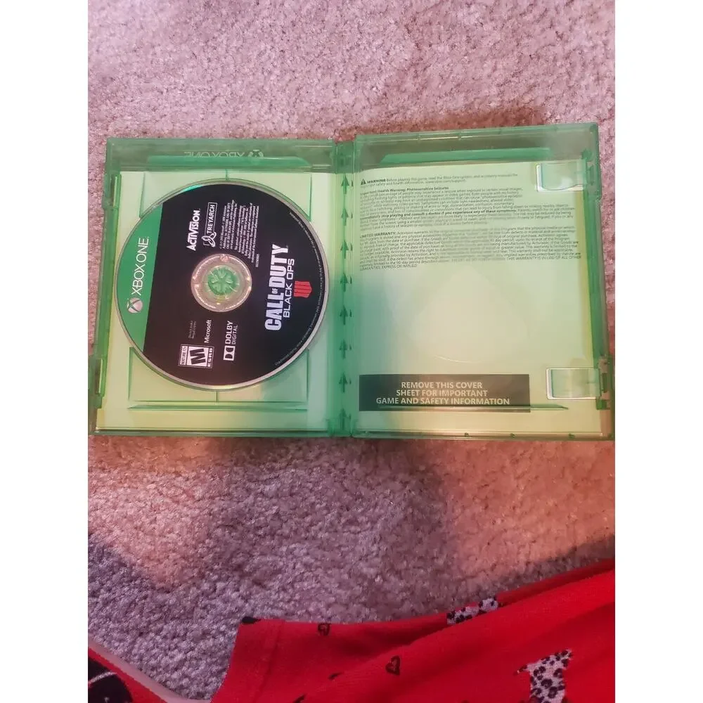Call of Duty Black Ops 4 (Microsoft Xbox One, 2018) Tested And Working EUC